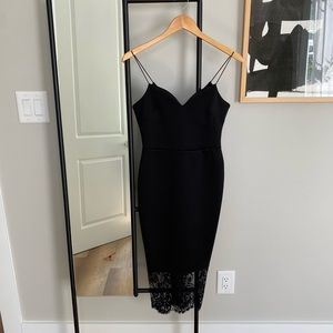 ASOS lace bodycon dress